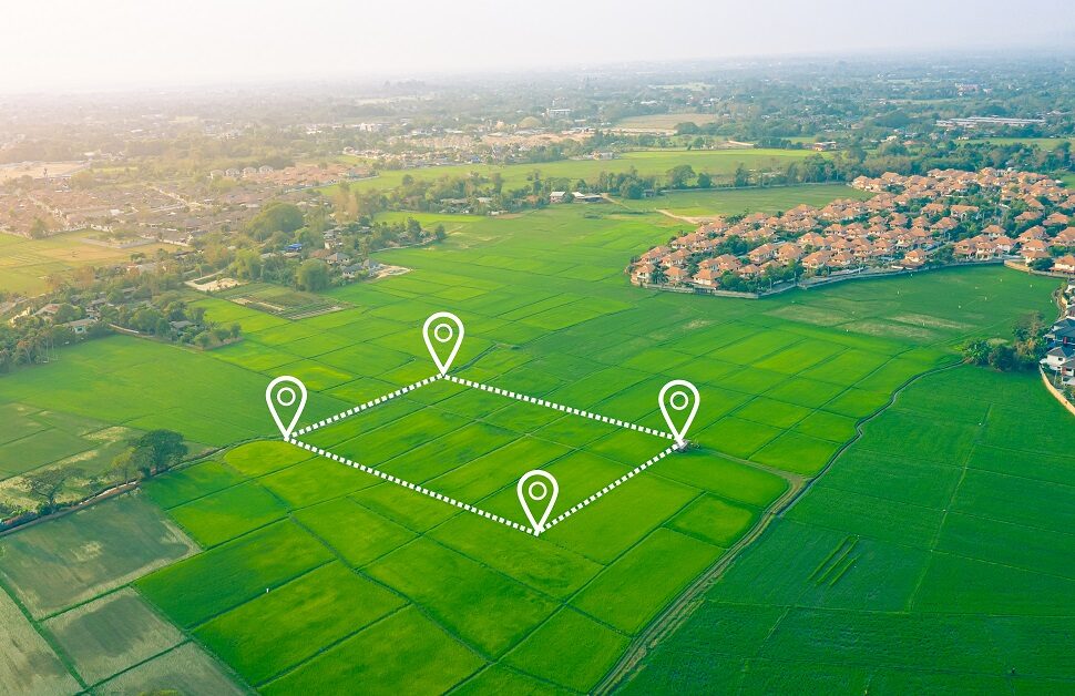 Land,Plot,In,Aerial,View.,Include,Landscape,,Real,Estate,,Green